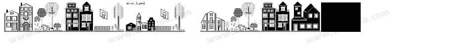 Houses Four字体转换